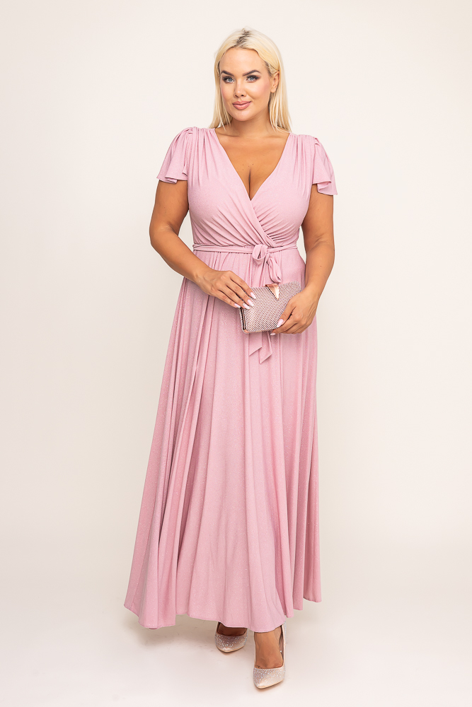 Emerald Brocade Dress by HESIO