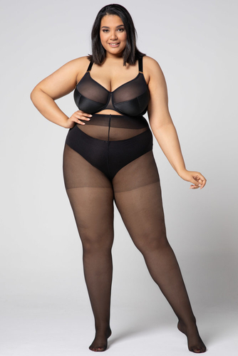 Schwarze Strumpfhose