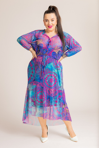 Mesh dress Design 13