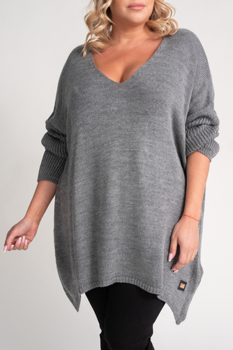 Light Grey MEGI Sweater