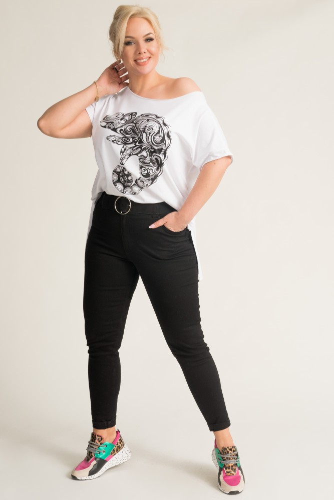 White CAMELTI Blouse