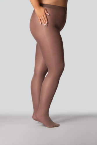 ELIZABETH I Plus Size OBSIDIAN Tights