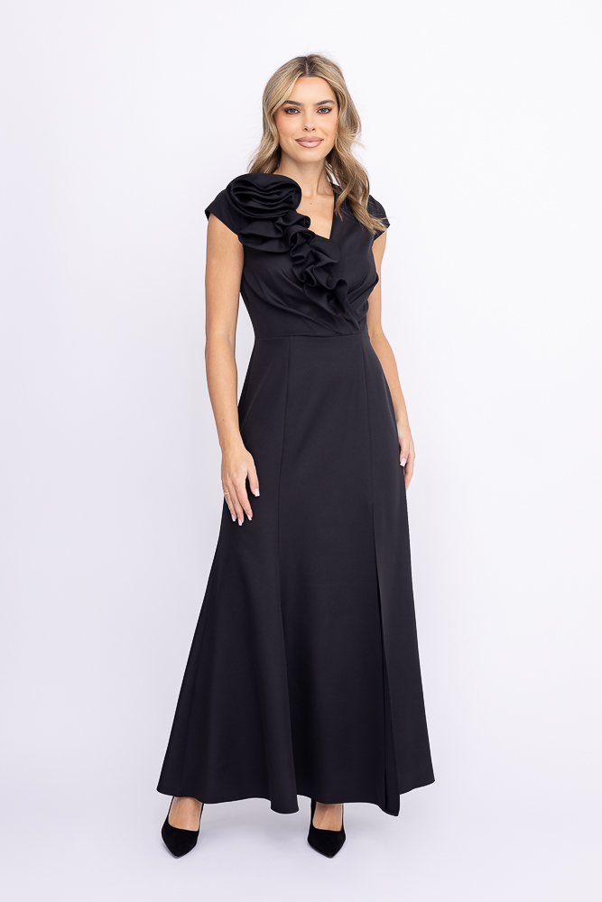 Robe à paillettes noires