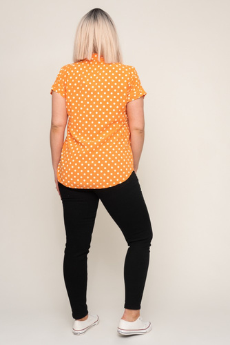 Orange LUNARI Blouse