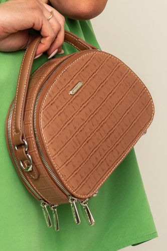 Brown SNAKY Handbag