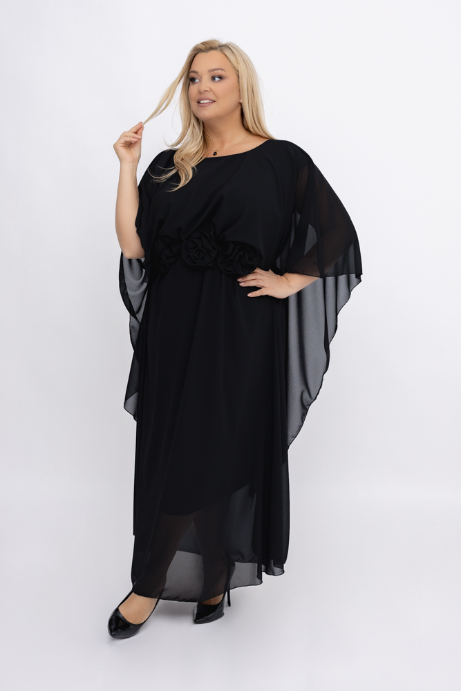 Black Chiffon Dress