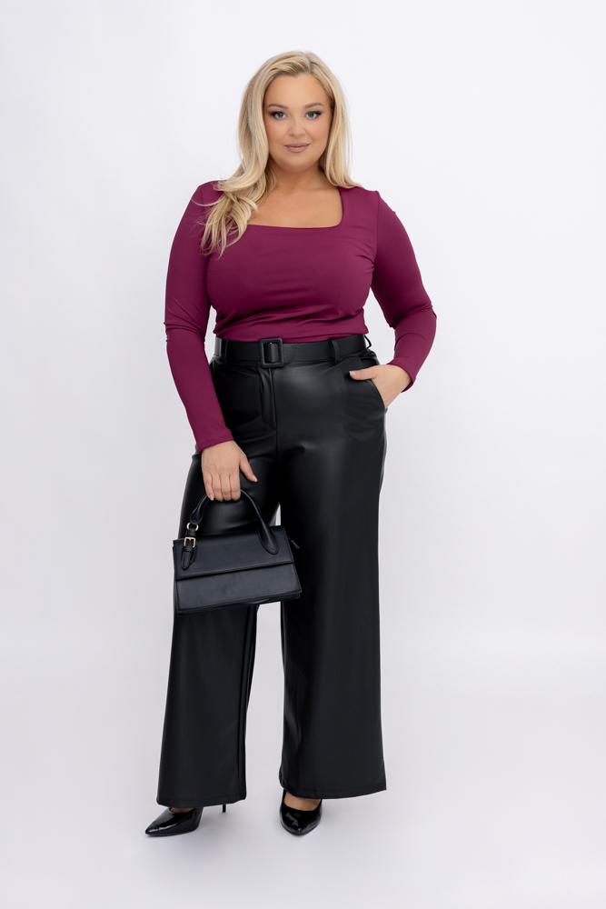 Heather Satin Blouse