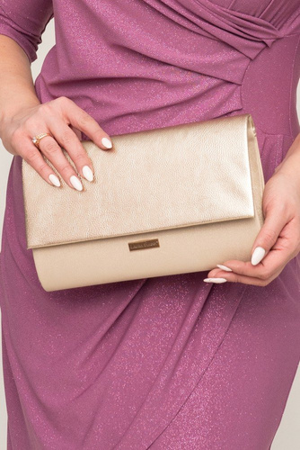 Gold GORGIO Envelope Handbag