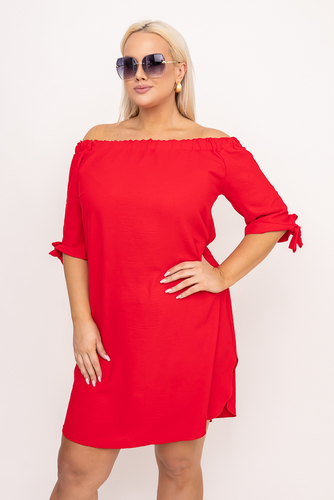 Red Glitter Dress