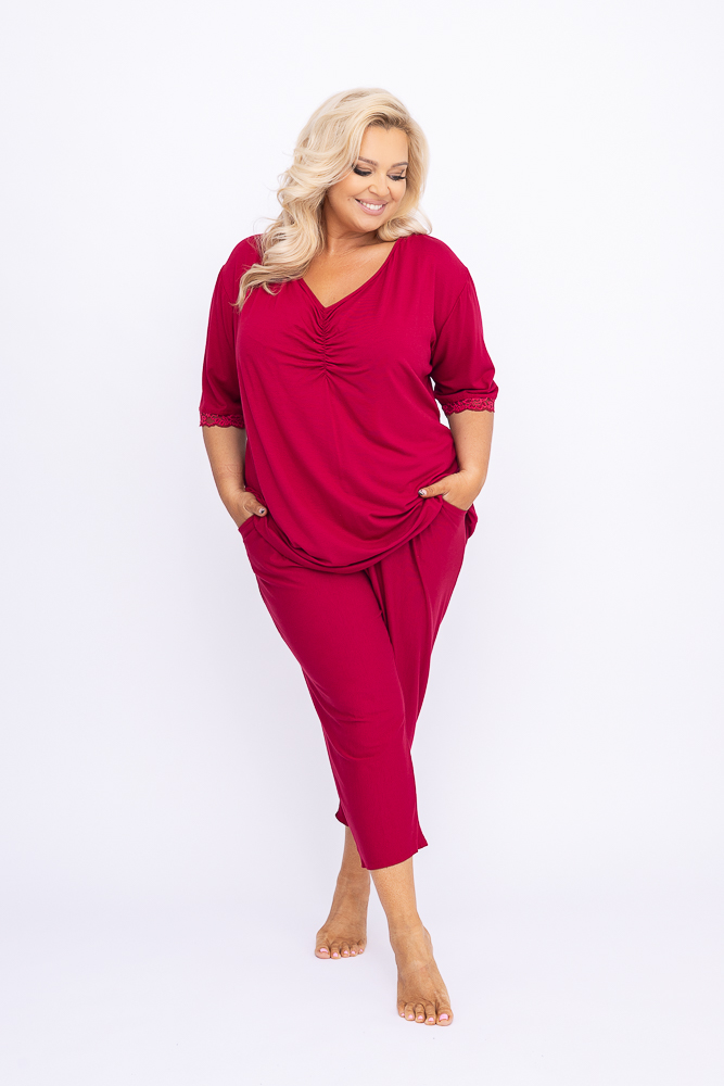 Maroon Pajamas