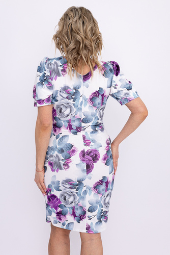 Powder Pink Dress with Crinkle XIOPI