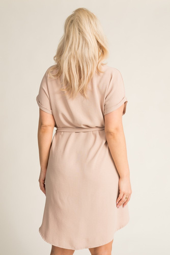  Beige GORTIA Shirt Dress