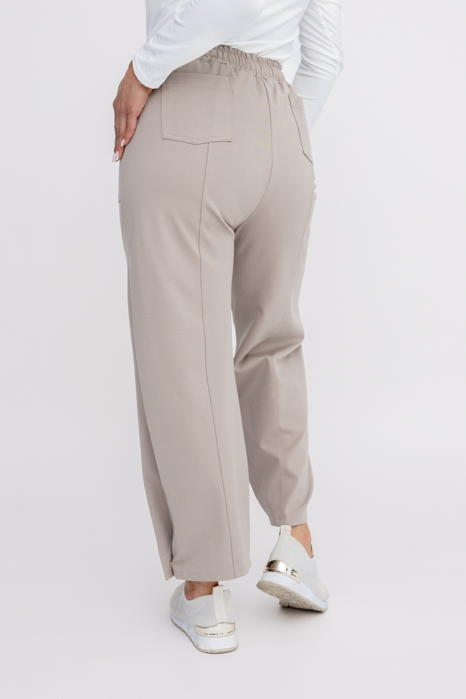Beige joggebukse