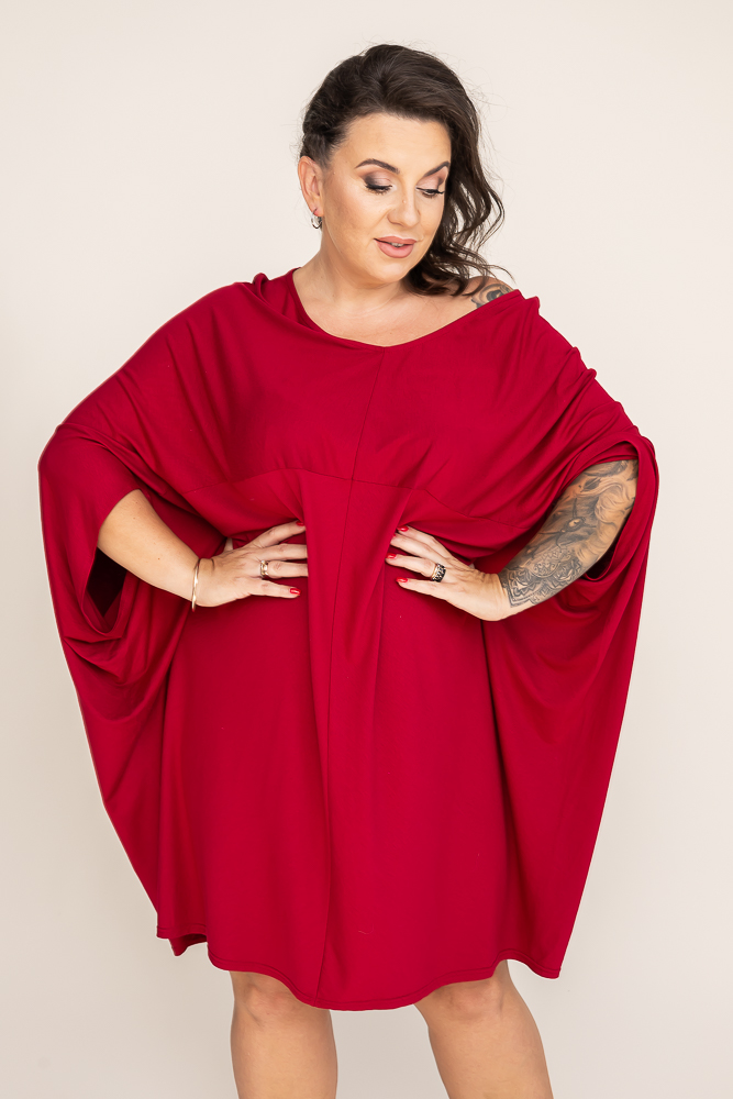 Vestido granate