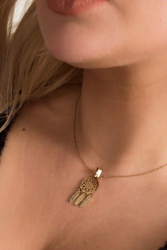 Gold Necklace Surgical Steel DRIMA