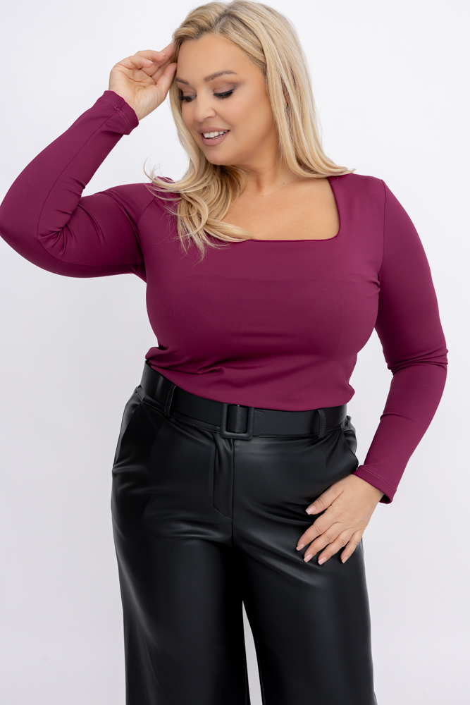 Heather Satin Blouse