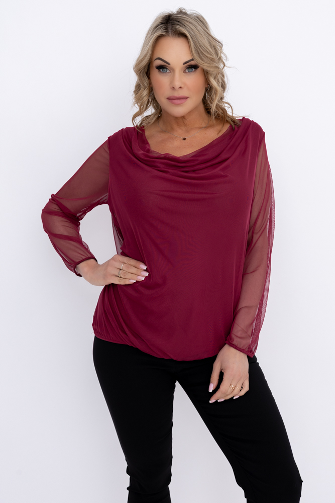 Mesh Blouse Design 2