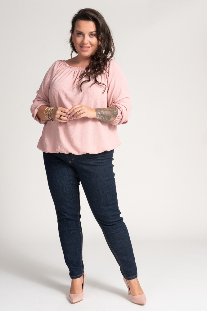 Powder Pink VISKIO Blouse