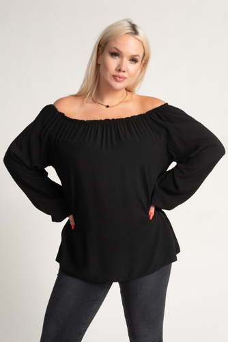 Black Blouse by VISKIO