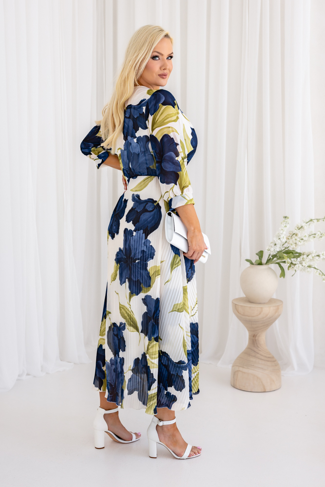 Sukienka plisowana KEMELI Wzór 11