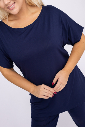 Pijama azul marino