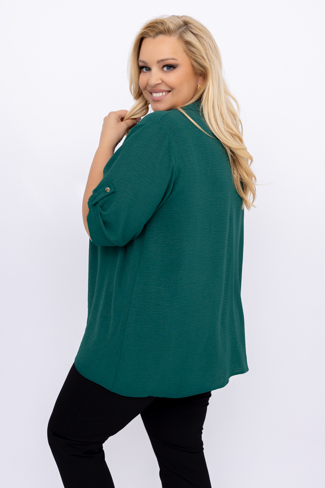 Camisa verde botella