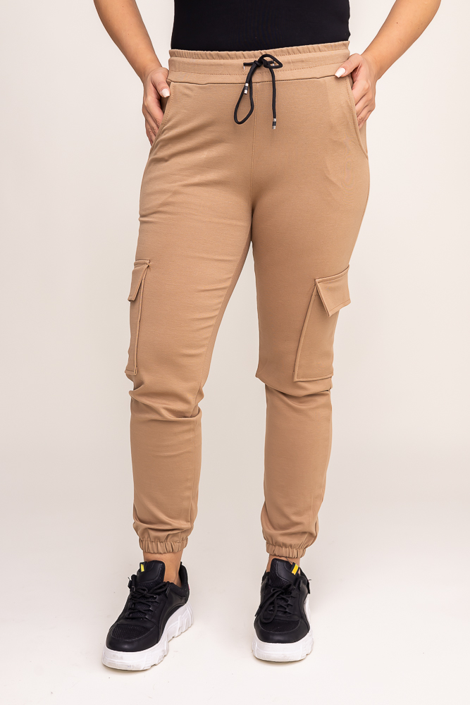 Camelowe Spodnie bojówki LENVI