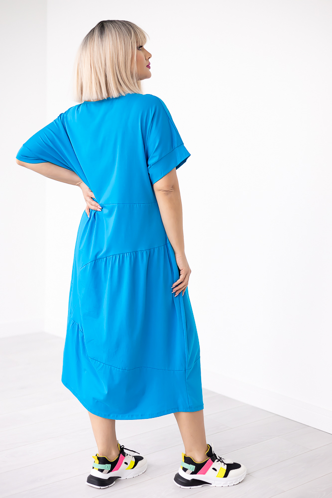 Blue GABORI Dress