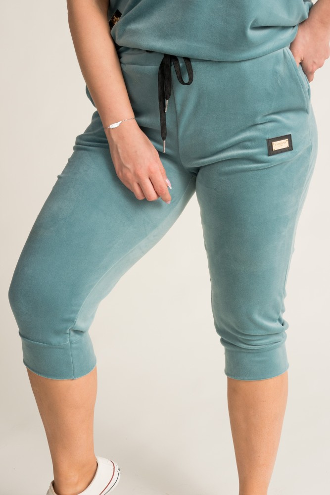 Turquoise MILKIN Velour Set