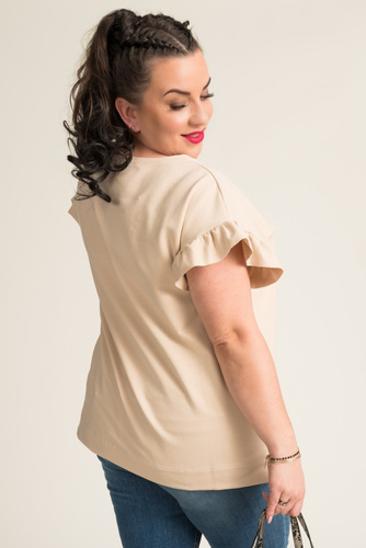 Beige BELLO Blouse