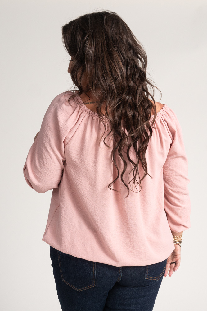 Powder Pink VISKIO Blouse