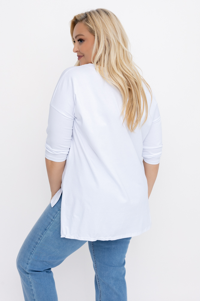Navy Blue Blouse