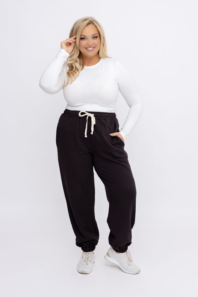 Pantalon en chocolat