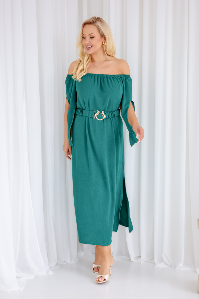 Robe turquoise