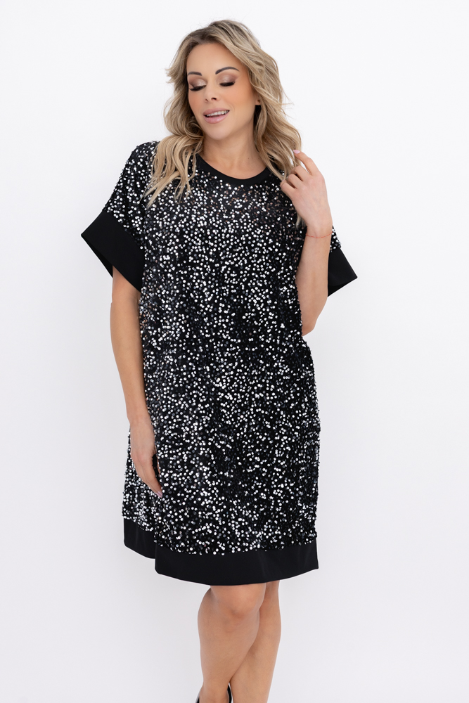  Sukienka z cekinami SIMENO