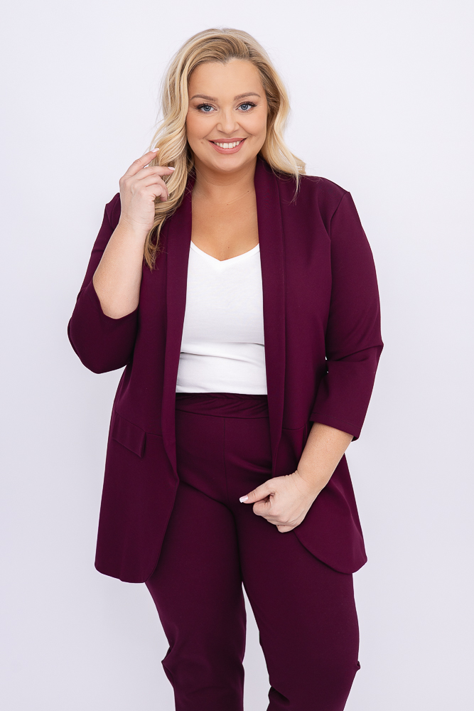 Burgundy Jacket