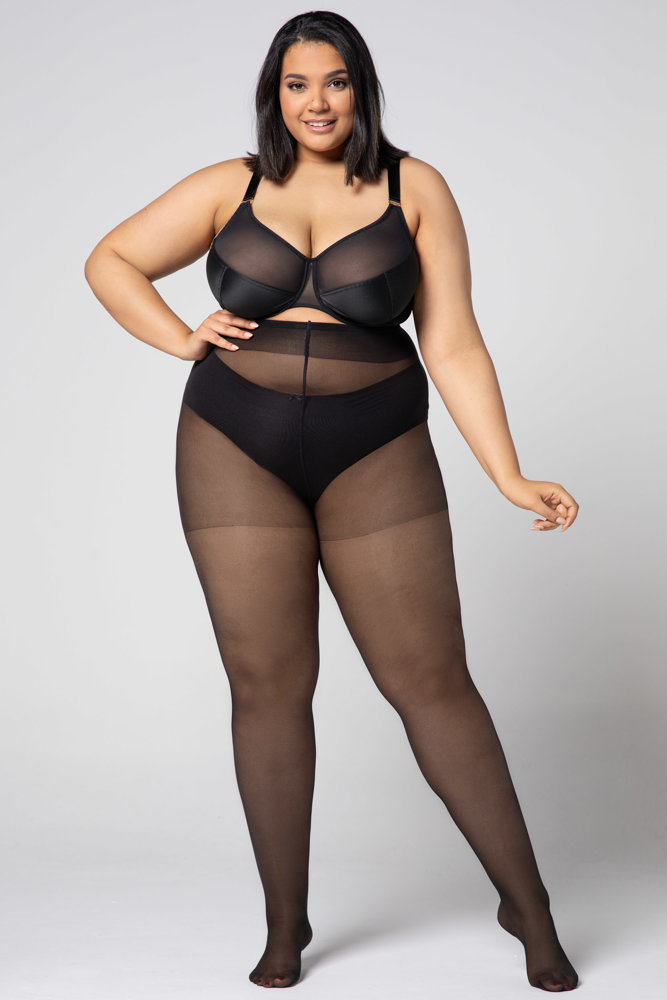 Schwarze Strumpfhose