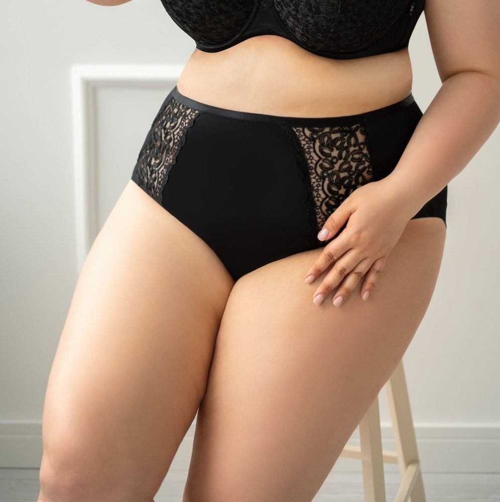Bottoms Midi negru