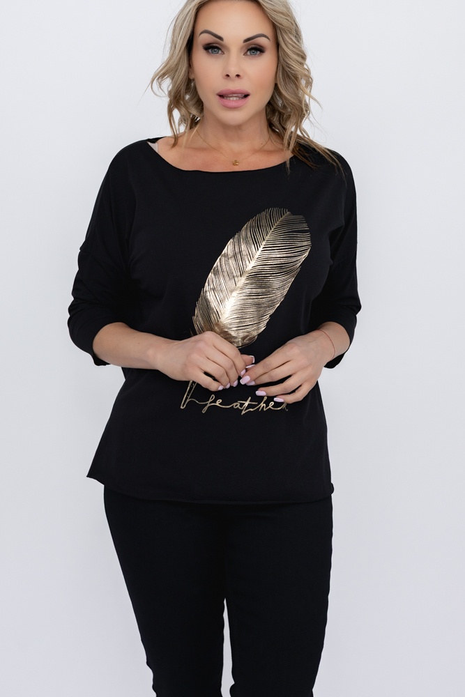 Black Blouse Design 3