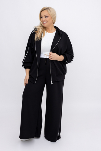  Black Tracksuit Set