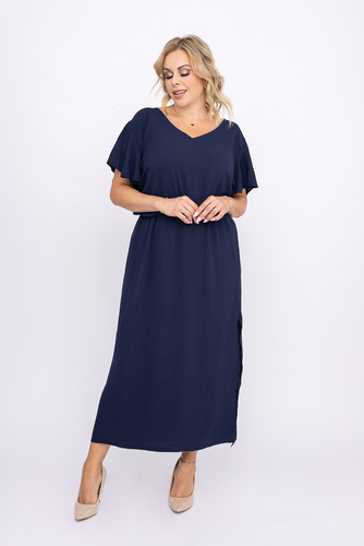 Marineblaues Kleid