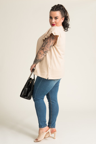Beige BELLO Blouse