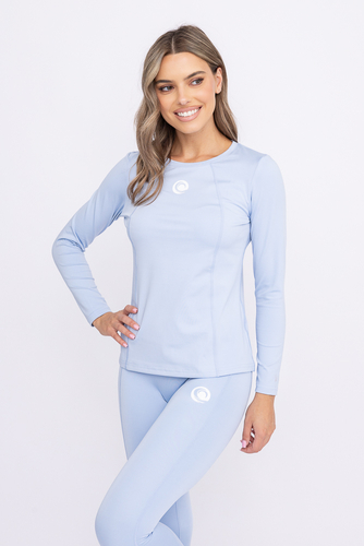 Blue Long Sleeve Sports Set