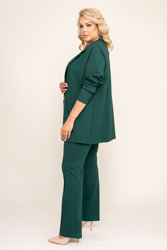 Costume vert bouteille