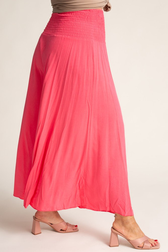 Pink Wide-Legged Trousers QUENTO