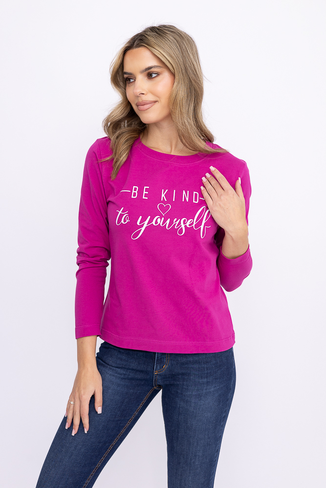 Fuchsia-bluse