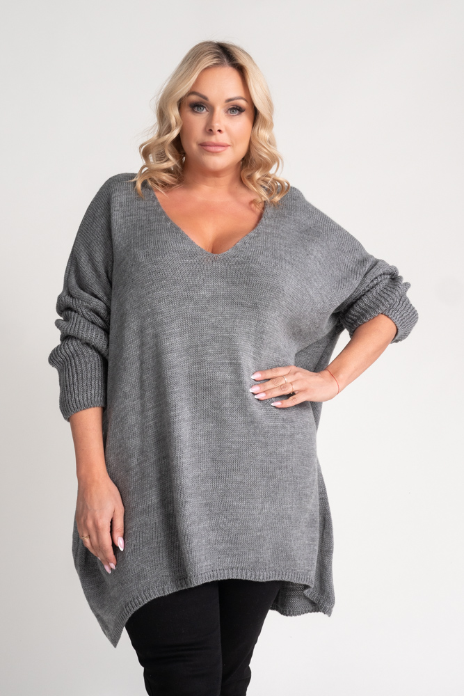 Light Grey MEGI Sweater