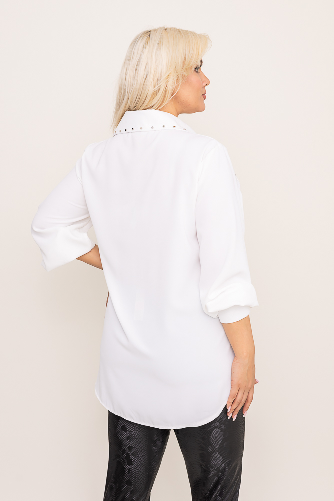 Biała Koszula PERMUZI