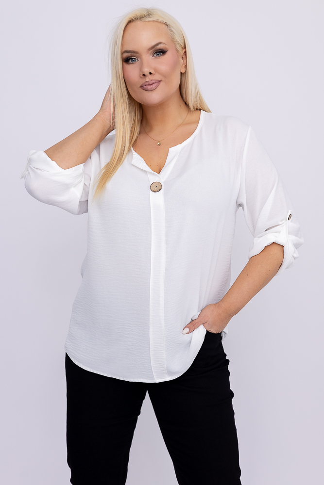 Hvit bluse