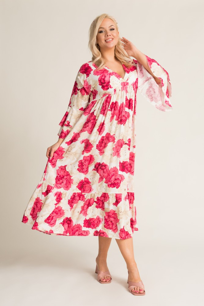 Pink GARMINO maxi dress